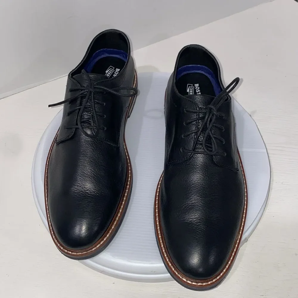 Bostonian Men's Dezmin Plain-Toe Dress Casual Oxfords In Black Size 7.5